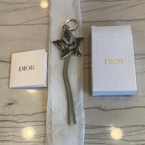 Dior Star Keychain or bag charm with Tassel GWP